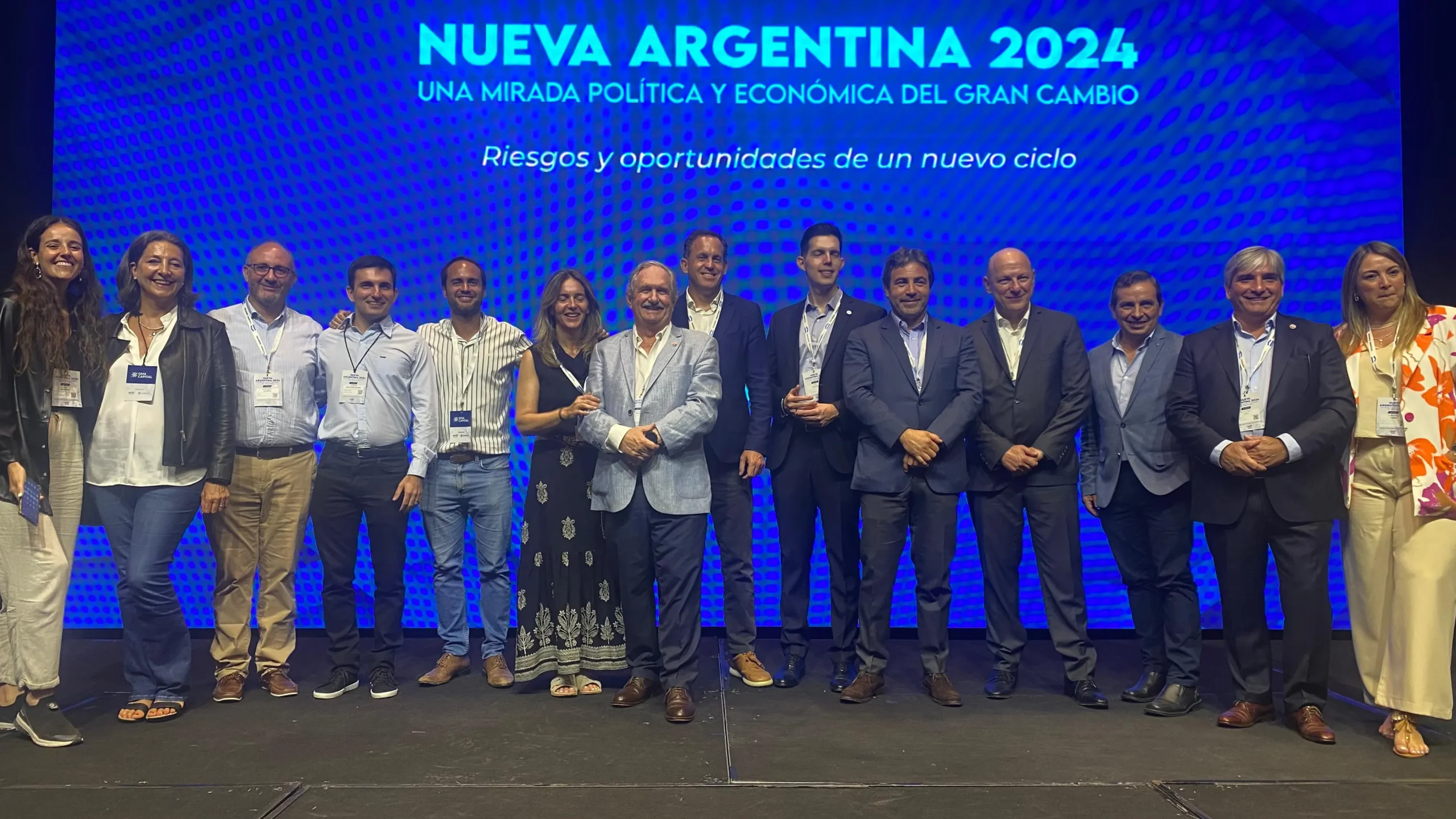 Alrededor de 300 empresarios participaron de la conferencia de Berensztein y Persichini en el Evento “Nueva Argentina 2024”